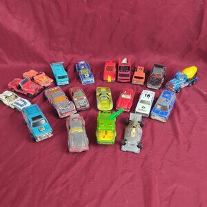 Vintage Assorted BEATER Lot Of 18 Diecast Junkyard‎ & More Restoration Projects